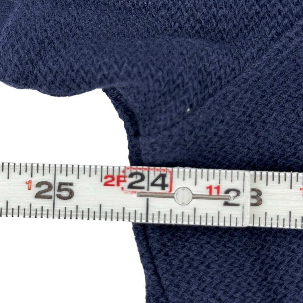 Banana Republic BR Edit Sweater Polo Men's XL Navy Old Money Preppy EUC - Picture 5 of 6